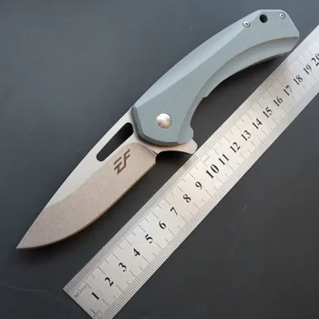 Eafengrow EF74 58-60HRC D2 Rezilo G10 Ročaj Zložljiv nož za Preživetje Taborjenje orodje Lov Žepni Nož taktično eos prostem orodje