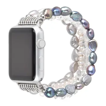 Earl trak Apple gledati serije se 654 3 21 nakit kristalov zapestnica Iwatch 38 / 40 / 42 / 44 mm trak diamond ženska Zapestnica