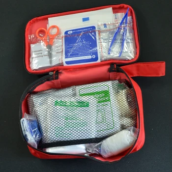 Edinstven 180pcs/paket Varen Potovalni Komplet Prve Pomoči, Kampiranje, Pohodništvo Medical Emergency Kit Zdravljenje Paket Nastavite Prostem Preživetje v Divjini