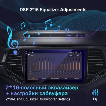 EKIY DSP IP Android 10 Avto Multimedijski Predvajalnik, 6 G+128G Za Kia Cerato 1 LD 2004-2008 Auto Radio Stereo USB GPS Navi Wifi Carplay