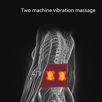 Električna masaža hujšanje pasu Daleč infrardeče toplotne ogrevanje Moxibustion pasu podpore pasu toplo maternice pasu pasu