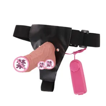 Električni nosljivi usnjene hlače, vibrator, ženski masaža palico, masturbacija palico, odraslih izdelki/seks igrače