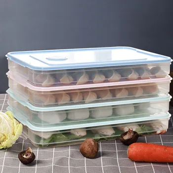 Enoslojni Hladilnik Škatla za Shranjevanje Hrane Cmoke, Jajce, Ribe so Nepredušno zaprte za Shranjevanje Posode Plastične Box dispensador de žitnih #25