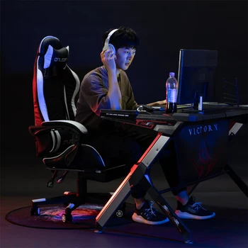 Ergonomska Gaming Stol Visoke Kakovosti Usnja Računalniške Igre Stoli za Internet Cafe Pisarniško Pohištvo