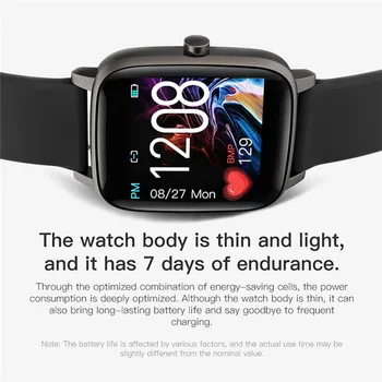 ESEED V98L Pametno Gledati moški ženske 1,4-palčni zaslon BT5.0 IP67 nepremočljiva pametno gledati šport fitnes za apple, android telefon gledal