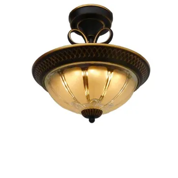 Evropski LED Stropne Luči Letnik Okrogla Stropna Svetilka Asile Spalnica, Hodnik, Balkon, Kuhinjo, Stropne Luči