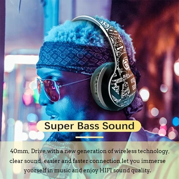 Extra Bass sistem Stereo Slušalke, Brezžične Bluetooth Na Uho Gaming Slušalke JBL Over-the-Uho Slušalke