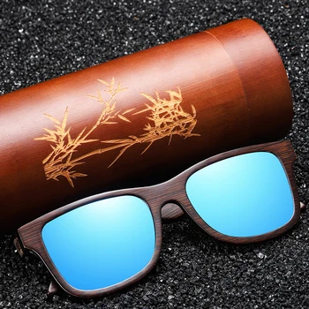 EZREAL Ročno izdelanih Naravnih Lesenih sončna Očala Ženske, Moške blagovne Znamke Oblikovanja Vintage Modnih Očal Sivo Polarizirana Objektiv Sprejeti OEM 1610BN