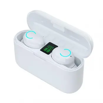F9-13 TWS Bluetooth 5.1 Slušalke Brezžične Slušalke 9D Hifi Stereo Čepkov Nepremočljiva Mini Slušalke Glasbo, Slušalke LED Displa
