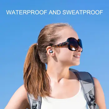 F9 TWS utripajoča Lučka Smart Touch 8D Brezžične Stereo Bluetooth Slušalke 5.0 LED Zaslon Z Dvojno Mikrofon 2000 MAh Polnjenje