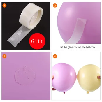 Fant Rojstni dan Dekoracijo Balon Garland Arch Kit Modro Bele Balone za Otroške Tuši Otroci rojstne dneve, Poroke Okraski Stranka