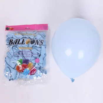 Fant Rojstni dan Dekoracijo Balon Garland Arch Kit Modro Bele Balone za Otroške Tuši Otroci rojstne dneve, Poroke Okraski Stranka