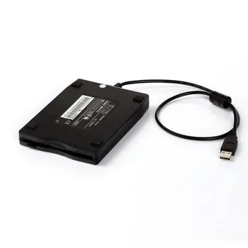 FDD Črna USB Prenosni Zunanji Vmesnik Disketo FDD Zunanjem USB Gibkem Pogonu za Prenosnik 3,5-Palčni 1.44 MB 12 Mb / s