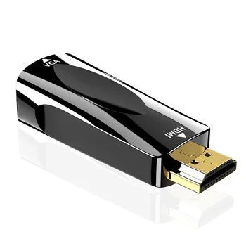Felkin HDMI-združljiv z VGA Adapter Pretvornik Kabel z Avdio Kablom HDMI Moški-VGA Ženski 1080P Video Pretvornik za PC HDTV