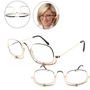 ForLesov Ženske Zložljiva Make Up Branje Oči Očala Povečevalna Ličila Obravnavi Očala 1.5 2.0 2.5 3.0 4.0 Povečevalna Očala