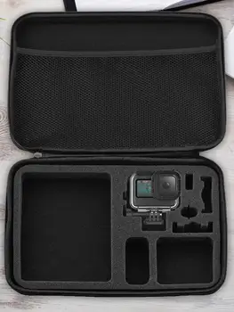 Fotoaparat Torba Primeru DIY Potovanja, Shranjevanje Zbiranje EVA Prenosni Shockproof Za Gopro Hero 9 Žep Dodatki