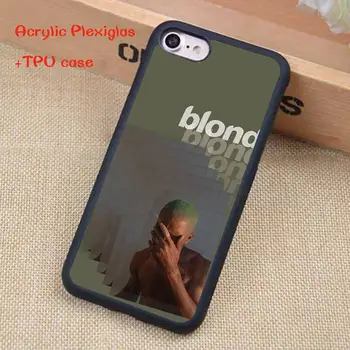 Frank blond Ocean Primeru Telefon Za iphone 12 11 Pro Max X XR XS SE 2020 6S 7 8 Plus pleksi steklo, Akril TPU