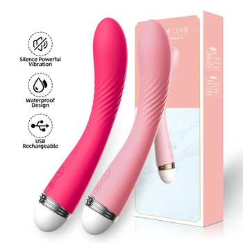 G Spot Vibrator, Vibrator za Žensko Silikonska Vodotesna 10 Načini Vibrator za Klitoris Massager Ženski Masturbator Sex Igrače za Ženske
