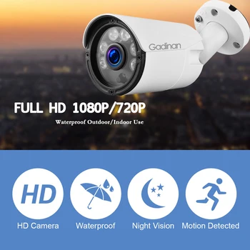 Gadinan Ultra Nizka Osvetljenost 3MP 1080P FULL HD 720P CCTV Bullet Nadzor Nepremočljiva Prostem Opozorilo IP Kamere