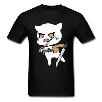 Ghostbusters T-shirt Moški Napad Na Titan Tee Shirt Smešno Risanka Tshirt Fant Anime Darilo Vrhovi HipHop Plus Velikost Mens T Srajce