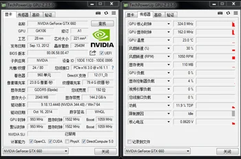 GIGABYTE GV-N660WF2-2GD Video Kartice, 192Bit GDDR5 GTX 660 N660 Rev. 2.0 Grafične Kartice nVIDIA Geforce GTX 660 Hdmi Dvi Kartice