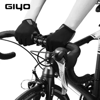 GIYO Unisex Kolesarski Rokavice Mens Pozimi MTB Kolo Polno Prst Rokavice Za na Prostem Pohodništvo Sportwear Non-Slip Lycra Rokavice