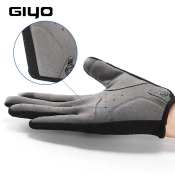 GIYO Unisex Kolesarski Rokavice Mens Pozimi MTB Kolo Polno Prst Rokavice Za na Prostem Pohodništvo Sportwear Non-Slip Lycra Rokavice