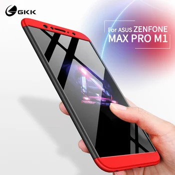 GKK Primeru za ASUS Zenfone Max Pro M2 Primeru Max Pro M1 ZB601KL 3 v 1 Mat Težko PC za Zenfone Max Pro M1 Primeru Telefon Kritje Fundas