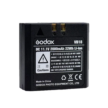 Godox Litij-Ionske Baterije z Baterijo Polnilec za V850 V850II V860C/N V860II-C/N/S/O/F (11.1 V, 2000mAh) VB18