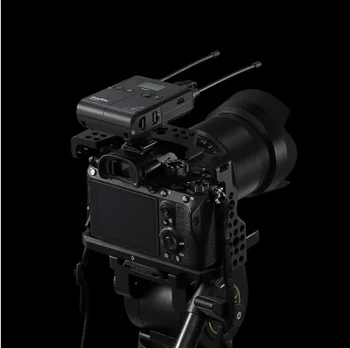 Godox WMicS1 Oddajnik s Sprejemnikom UHF Brezžični Mikrofonski Sistem Skrbi-brezplačni Brezžični do 100 m za Sony, Nikon Canon DSLR