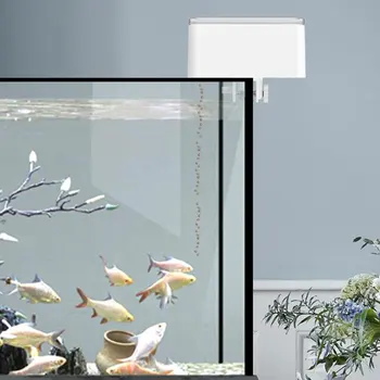 Gospodinjski Fish Tank 500 ml Intelligent Digital Automatic Ribe Podajalnik S Samosprožilcem Pet Hranjenje Rib Hrane Razpršilnik Led Zaslon