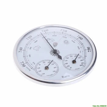 Gospodinjski Vremenske Postaje Barometer Termometer, Higrometer Steni Visi