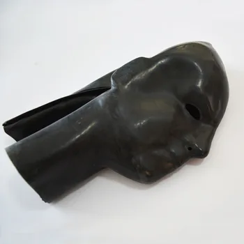 Gume, Lateksa Moških Masko 3D Bočno iz Lateksa Človeško Masko(Ustreza 59-63 cm), Odprite Oči