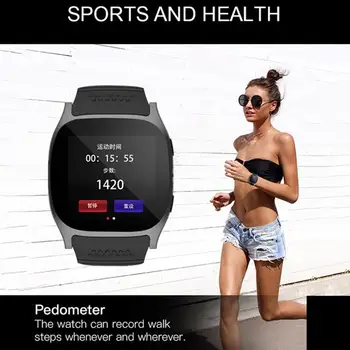 GYTFUIWB T8 Bluetooth Smart ura S Kamero, Podpira TF KARTICE Sim Pedometer Moški Ženske Klic Šport Smartwatch Za Android Telefon