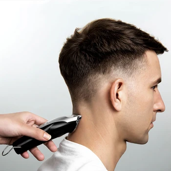 Hair trimmer za lase clipper moška brada britev akumulatorski električni sušilnik clipper USB polnjenje hair trimmer 3
