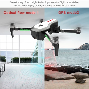 Halolo SG906 GPS Brnenje 4K Brushless Selfie brezpilotna letala, s Kamero HD 5G WIFI FPV RC Quadcopter Zložljive Dron VS F11 X8 CG033
