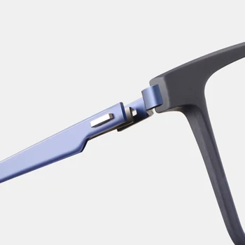 Handoer Zlitine Noge Tr-90 Sprednji Rob Optičnih Očal Okvir za Moške Očala Očala Očala, Optično Recept za Očala