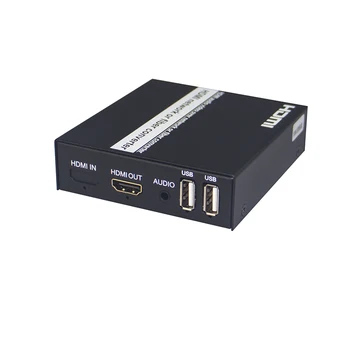 HDMI USB KVM Extender HDMI video, zvok Preko IP/TCP UTP/STP CAT5e/6 Rj45 LAN Omrežje Podpira 1080p 120 m Razširitev