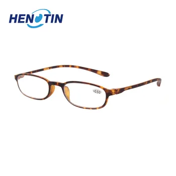 Henotin 2020New Ženske Moške Obravnavi Očala Pravokotne Očal Okvir Lahek Kakovosti Readerfashion očala, ki niso prescripti