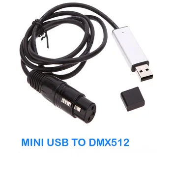 HIPERDEAL USB Na DMX Vmesnik Napajalnik Krmilnik DMX512 Računalnik Fazi-Nadzor osvetlitve Jn24