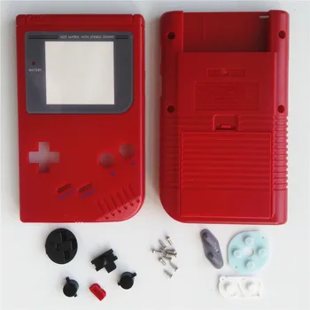 HISPEEDIDO Celotno Ohišje Pokrov Repairt Deli za Nintendo GBO Primeru za Gameboy Klasičnih Lupini Izvijač gumbi
