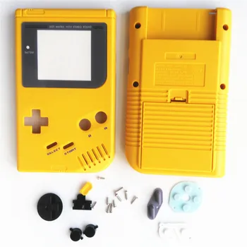 HISPEEDIDO Celotno Ohišje Pokrov Repairt Deli za Nintendo GBO Primeru za Gameboy Klasičnih Lupini Izvijač gumbi