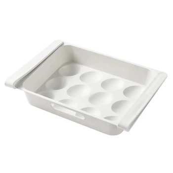 Hladilnik Jajce Škatla Za Shranjevanje 12 Jajc Ohraniti Sveže Imetnik Hrane Za Shranjevanje Posode Primeru Kuhinja Refrige Prostora Za Shranjevanje Hrane Organizator #