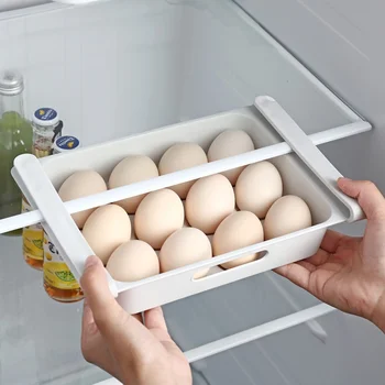 Hladilnik Jajce Škatla Za Shranjevanje 12 Jajc Ohraniti Sveže Imetnik Hrane Za Shranjevanje Posode Primeru Kuhinja Refrige Prostora Za Shranjevanje Hrane Organizator #