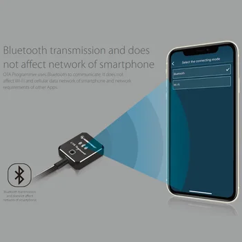 Hobbywing OTA Programer Brezžično Povezana s Pametnim telefonom Bluetooth prenos za Xerun / Ezrun / Platinum / Seaking ESC