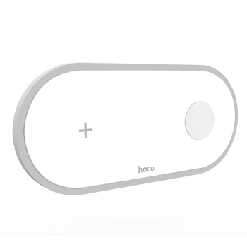 Hoco 2v1 Brezžični Polnilnik Qi Tipke Za iPhone 11 12 Pro Max 12 Mini XR XS 10W Hitro Polnjenje Naprav Za Apple iWatch 5 4 3 2 1