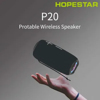 HOPESTAR-P20 Bluetooth zvočniki TWS prostem nepremočljiva soundbar subwoofer prenosne avdio baterija 2400mAh Z mobilno moč radio