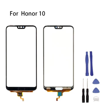 Huawei Honor 10, Zaslon Na Dotik, Plošča Sprednjega Stekla Zunanji Senzor Računalnike Za Huawei Honor 10 Dotik Zamenjava