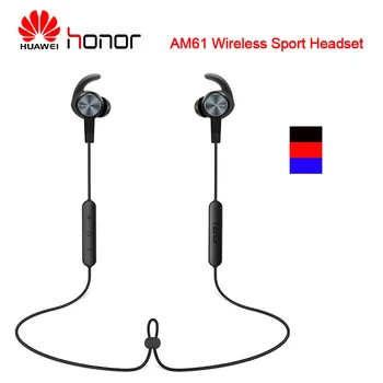 Huawei Original Čast, Bluetooth 4.1 AM61 Brezžično Slušalko z Magnetom Design Mikrofon Žično Krmilnik Bluetooth Slušalke