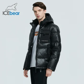 ICEbear 2020 pozimi moška jakna visoke kakovosti moške windproof in toplo jakno modi moški plašč MWD20971I